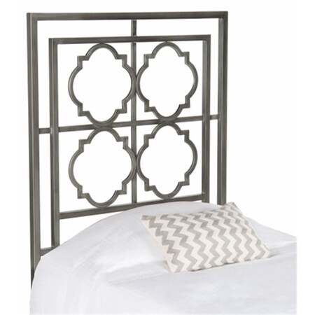 Safavieh Silva Twin Metal Twin Size Headboard- Antique Iron - 59.8 x 1.3 x 38.6 in. FOX6216C-T